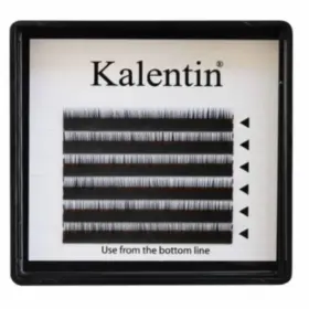 Kalentin Extensión de Cejas Curl I Black 5mm